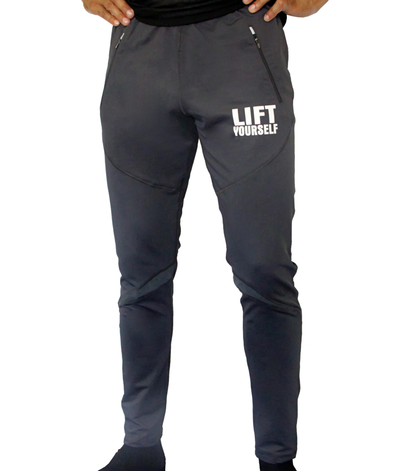 mens zip joggers