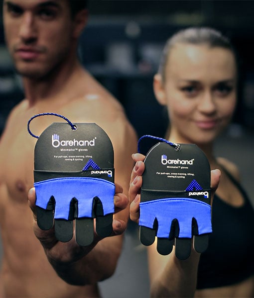 Bear Grips Padded & Full Finger Workout Gloves for Gym for Men & Women, Black X- Small, Size: Xs