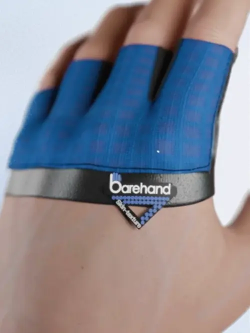 Barehand gloves for gym and fitness training.