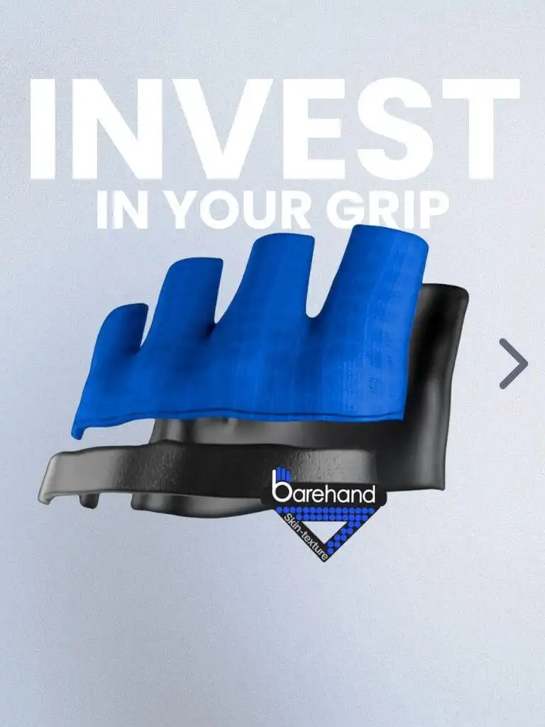 Barehand gloves for gym and fitness training.